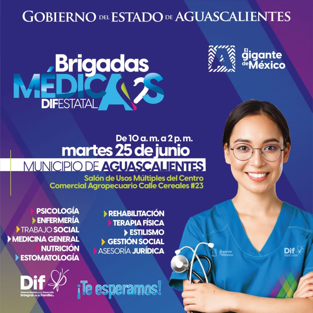 DIF ESTATAL LLEVARÁ ATENCIÓN MÉDICA GRATUITA AL AGROPECUARIO, ESTE MARTES 25 DE JUNIO