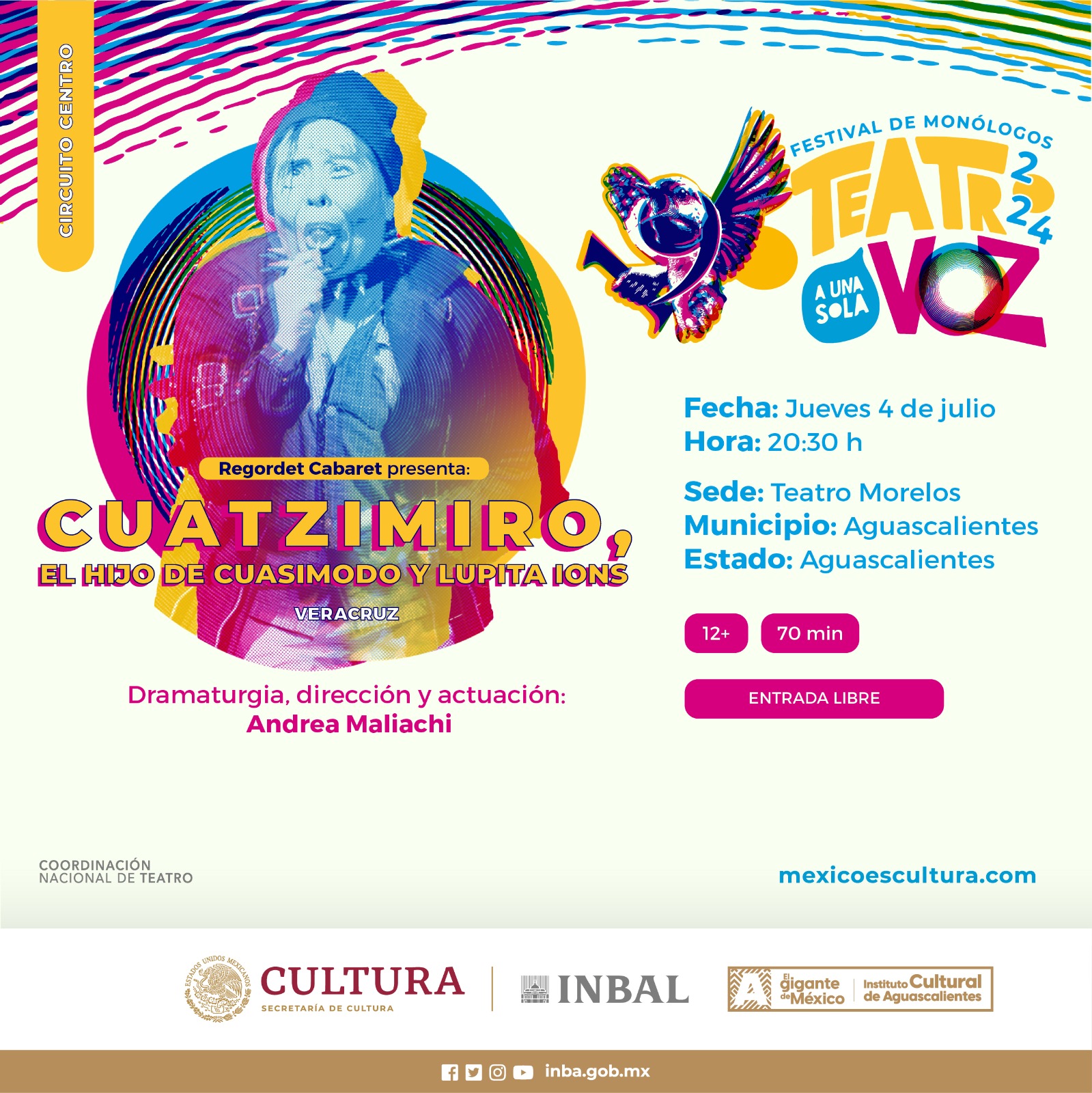 Festival de Monólogos Teatro a una Sola Voz