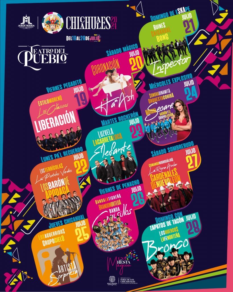 Haash se presentará el 20 de julio en la feria de los Chicahuales 2024 🎶🎶