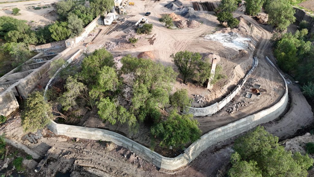 AVANZAN LOS TRABAJOS DE REHABILITACIÓN EN EL RÍO SAN PEDRO, EN JESÚS MARÍA