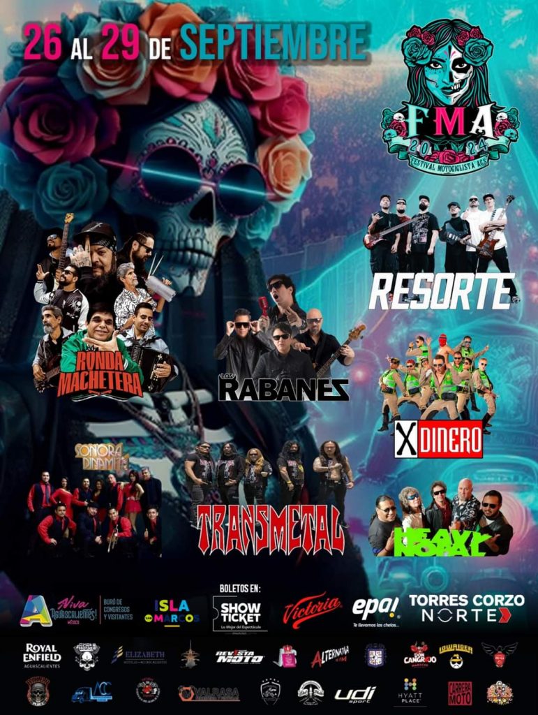 FESTIVAL MOTOCICLISTA AGS. 2024