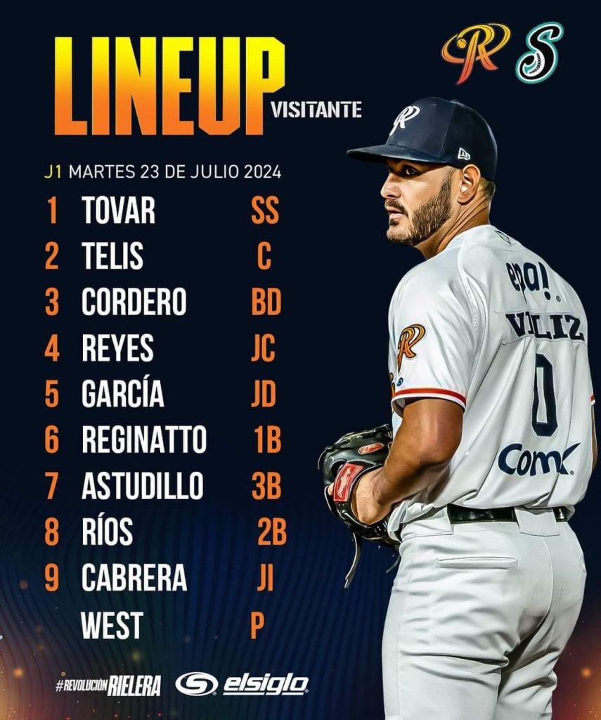 HOY EMPIEZA SERIE RIELEROS VS SALTILLOS