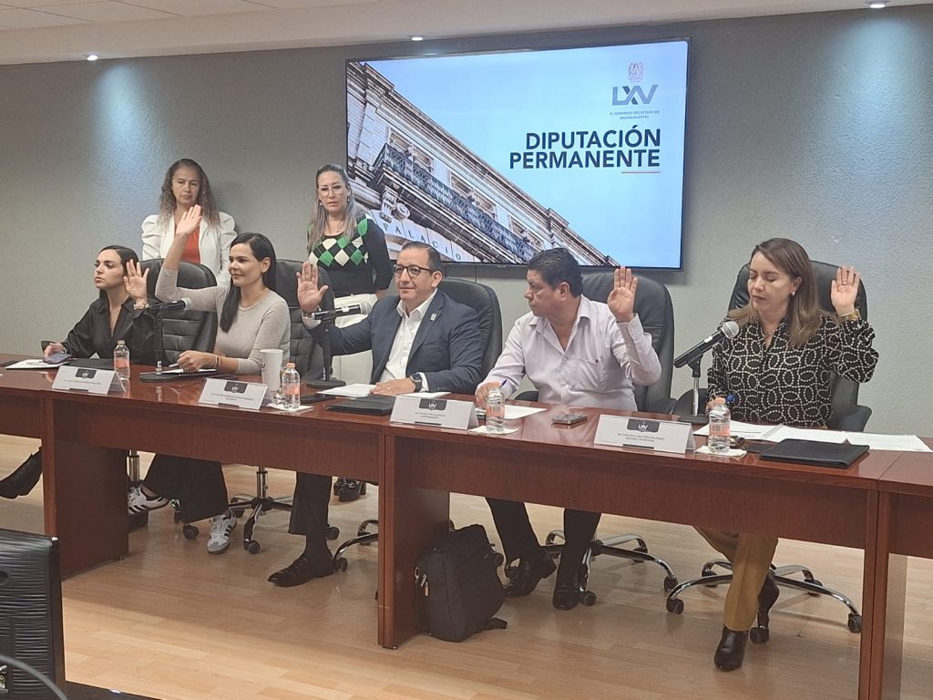 DIPUTACIÓN PERMANENTE DEL CONGRESO DE AGUASCALIENTES CONVOCÓ A SU SEGUNDO PERIODO EXTRAORDINARIO DE SESIONES