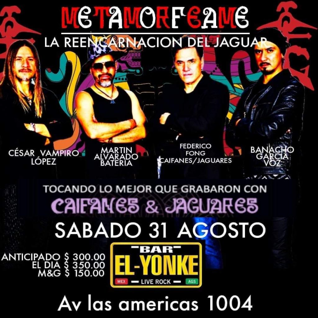 METAMORFEAME LA REENCARNACIÓN DEL JAGUAR