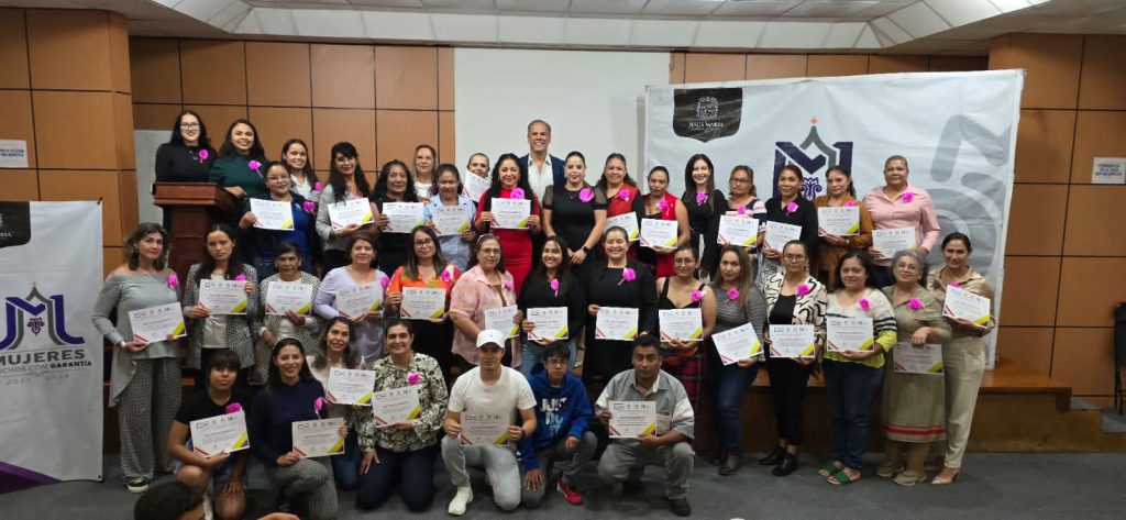 CON ÉXITO SE LLEVÓ A CABO TALLER “MUJER EMPRENDE” EN JESÚS MARÍA
