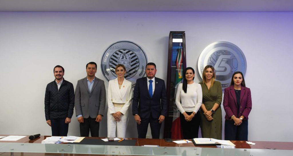 LA COMISIÓN DE SEGURIDAD PÚBLICA DEL CONGRESO DE AGUASCALIENTES SESIONÓ EN LAS INSTALACIONES DEL C5i