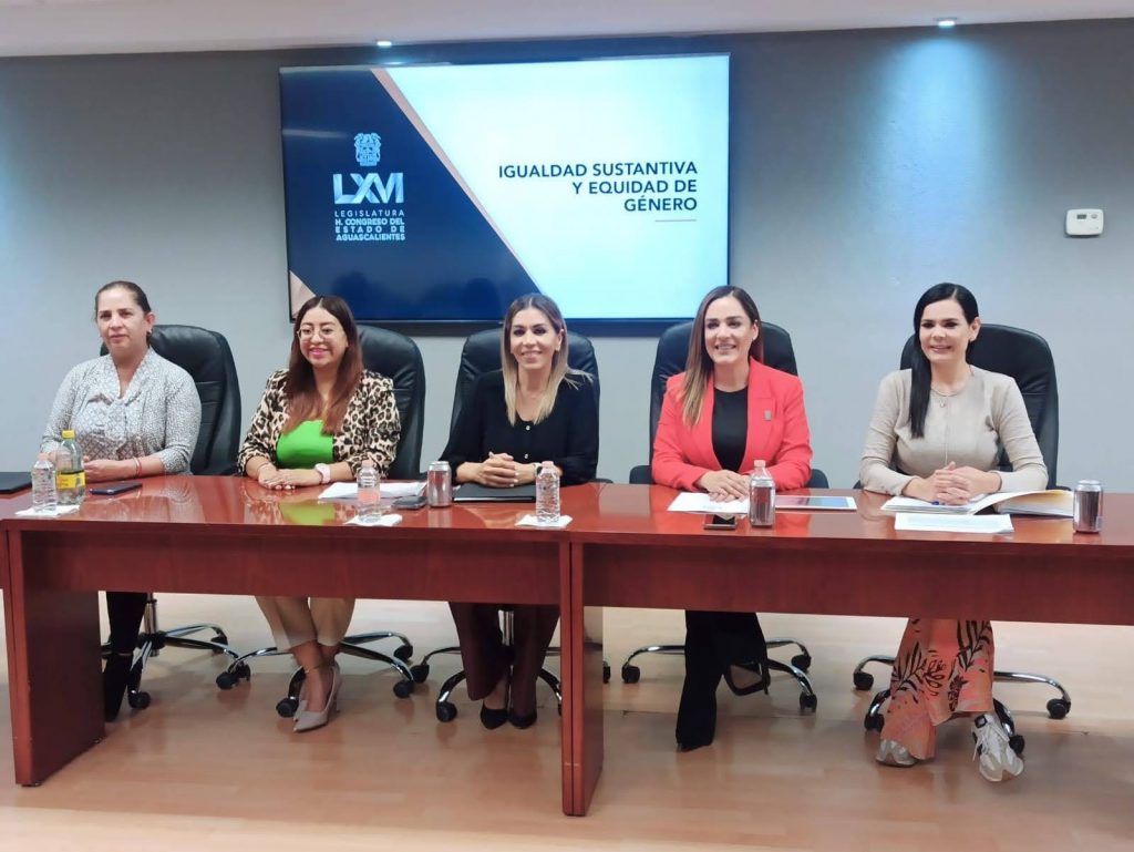 COMISIÓN DE IGUALDAD SUSTANTIVA Y EQUIDAD DE GÉNERO DEL CONGRESO DE AGUASCALIENTES PLANTEA SU PLAN DE TRABAJO
