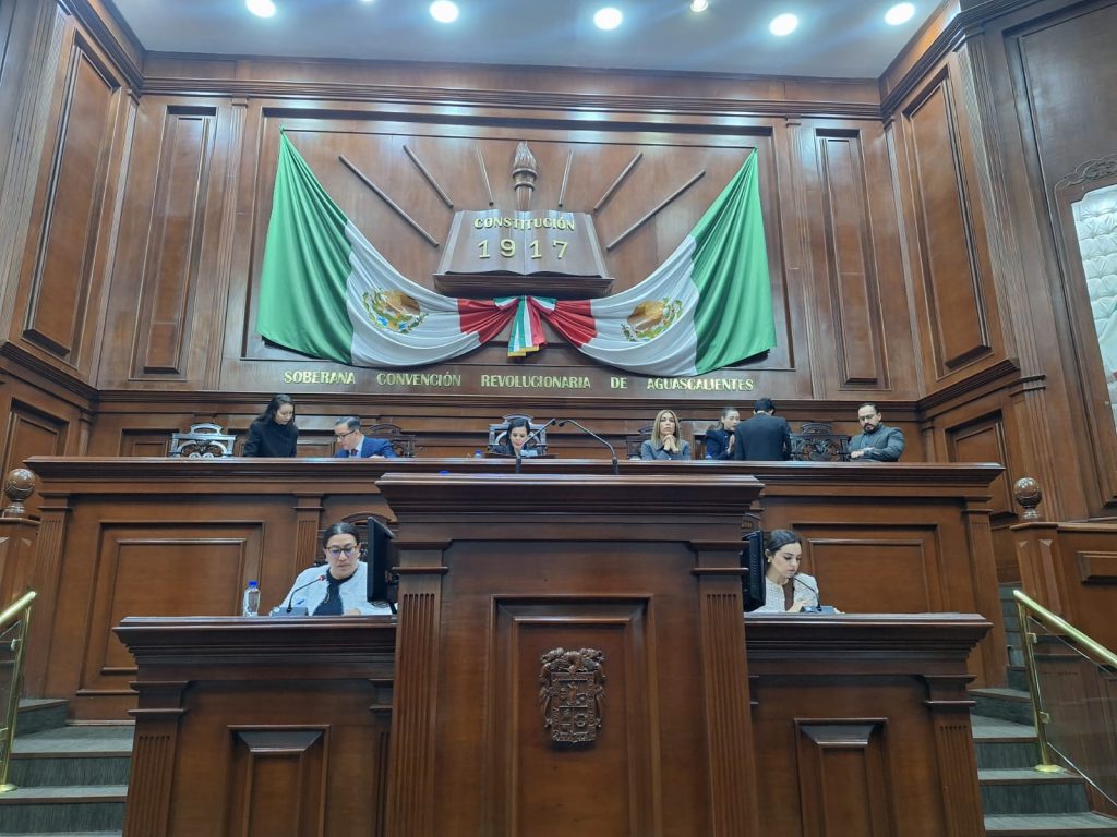 CONGRESO DE AGUASCALIENTES AVALÓ LAS LEYES DE INGRESOS PARA EL EJERCICIO FISCAL 2025 DE OCHO AYUNTAMIENTOS