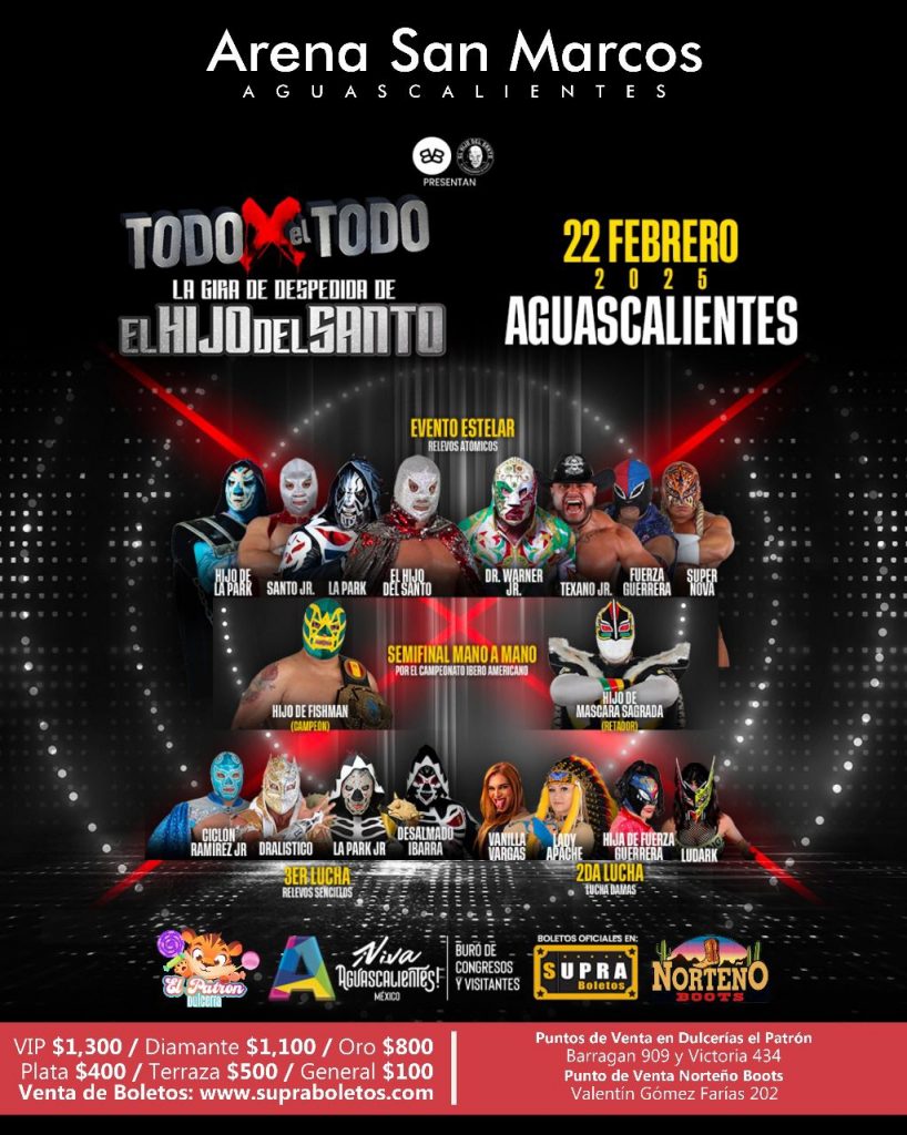 GIRA DE DESPEDIDA DEL HIJO DEL SANTO