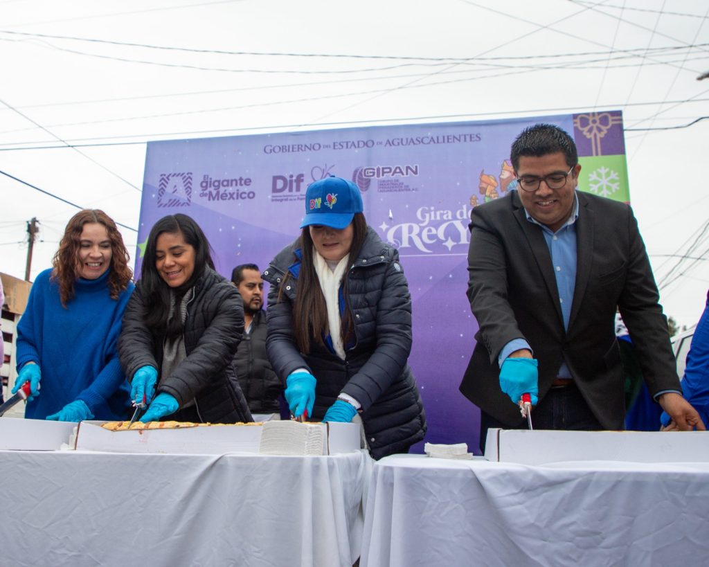 LA GIRA DE ROSCA DE REYES LLEGÓ A MARGARITAS, JESÚS MARÍA