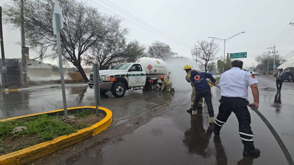 FUE CONTROLADA FUGA DE GAS EN JESÚS MARÍA