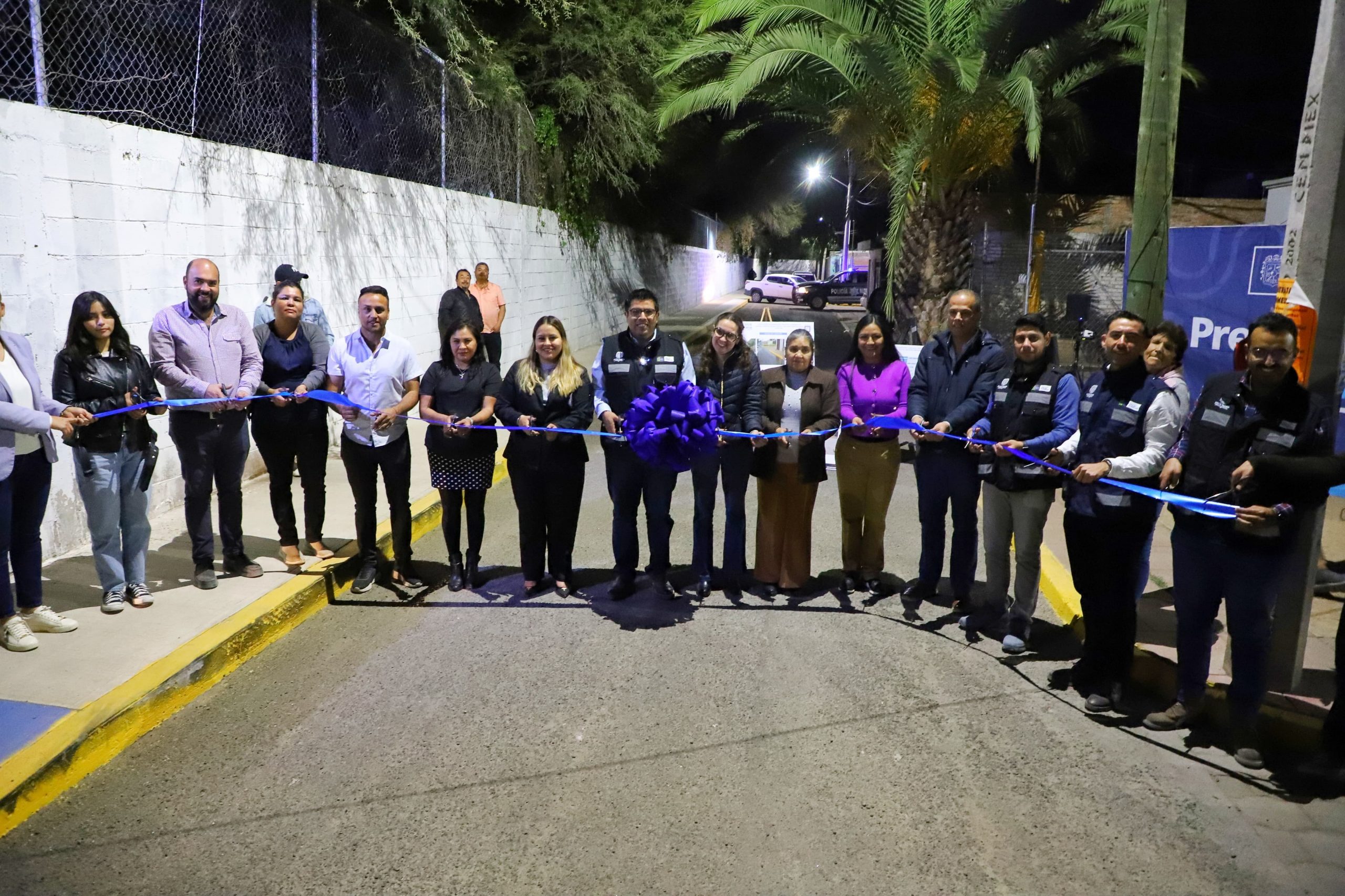 GOBIERNO MUNICIPAL DE JESÚS MARÍA ENTREGA CALLE REHABILITADA Y LUMINARIAS LED EN MARGARITAS