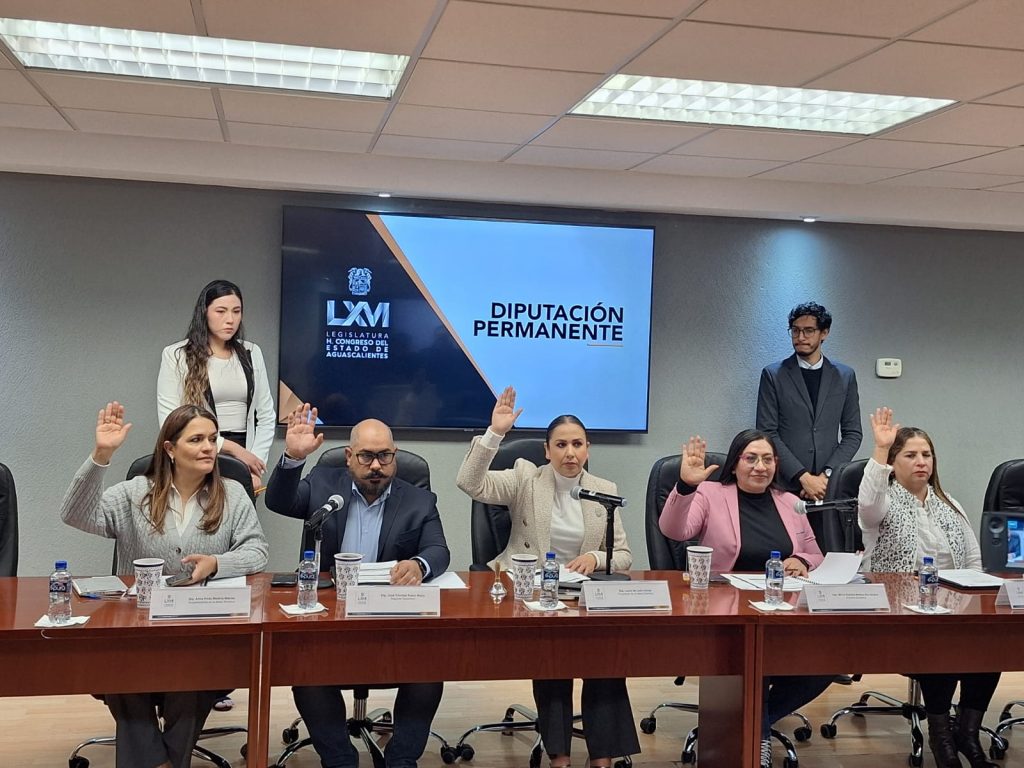 RECIBE CONGRESO DE AGUASCALIENTES RENUNCIAS Y DECLINACIONES A CARGOS EN EL PODER JUDICIAL