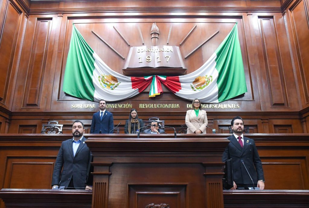 CONGRESO DE AGUASCALIENTES REALIZÓ SU PRIMER PERIODO EXTRAORDINARIO DEL AÑO 2025