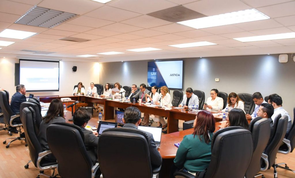ANTE LA COMISIÓN DE JUSTICIA COMPARECIÓ TERNA DE ASPIRANTES AL CARGO DE FISCAL GENERAL DEL ESTADO