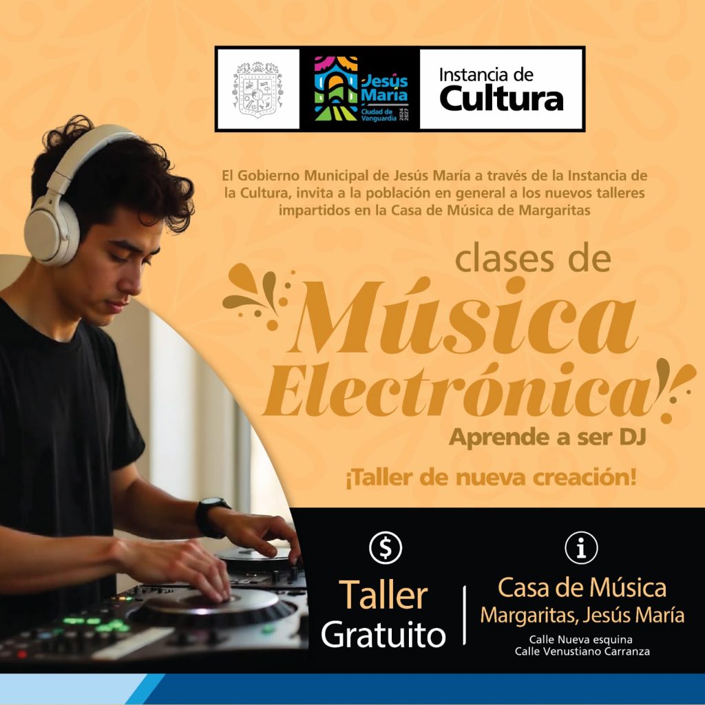 EL GOBIERNO MUNICIPAL DE JESÚS MARÍA LANZA NUEVOS TALLERES GRATUITOS
