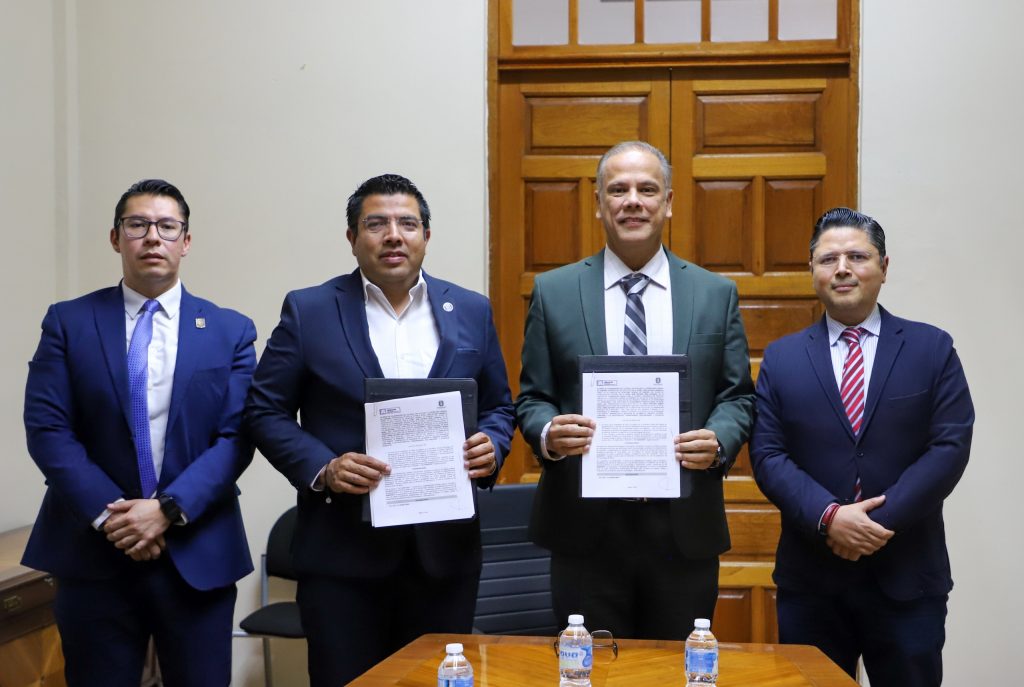 JESÚS MARÍA FIRMA CONVENIO CON SEGGOB PARA FORTALECER POLÍTICAS PÚBLICAS