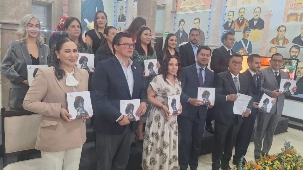 EL LEGISLATIVO DE AGUASCALIENTES RECIBIÓ EL TERCER INFORME DE LABORES DEL PODER JUDICIAL