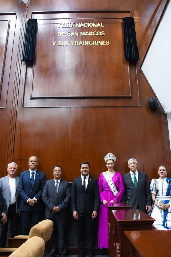 CONGRESO DE AGUASCALIENTES DEVELÓ LETRAS DORADAS:“FERIA NACIONAL DE SAN MARCOS Y SUS TRADICIONES”