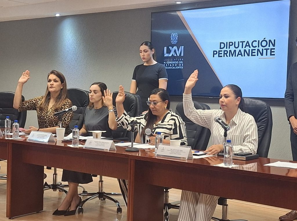 SE INSTALÓ LA PERMANENTE DEL CONGRESO DE AGUASCALIENTES CORRESPONDIENTE AL SEGUNDO PERIODO DE RECESO