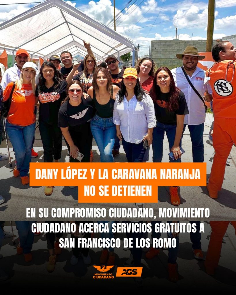 LA CARAVANA NARANJA NO PARA | MOVIMIENTO CIUDADANO ACERCA SERVICIOS GRATUITOS A SAN FRANCISCO DE LOS ROMO