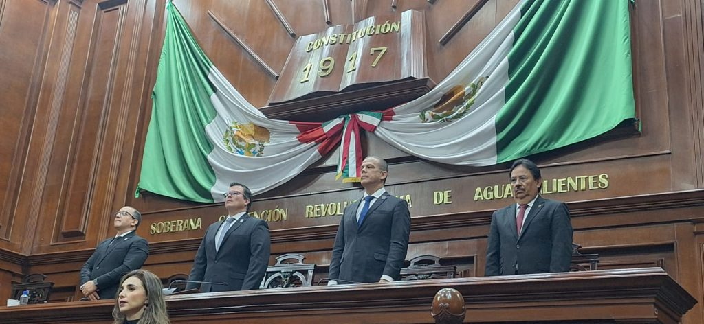 LXVI LEGISLATURA DEL CONGRESO DE AGUASCALIENTES INICIA SU PERIODO ORDINARIO DE SESIONES