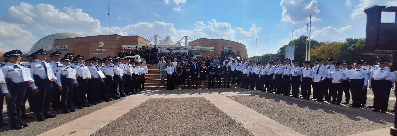 FORTALECE LEO MONTAÑEZ LA SEGURIDAD PÚBLICA EN AGUASCALIENTES CON 78 NUEVOS POLICÍAS