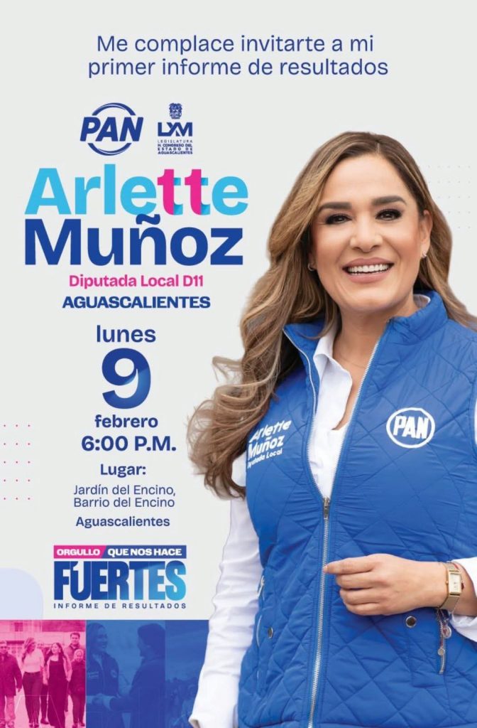 CON EL LEMA “ORGULLO QUE NOS HACE FUERTES”, ARLETTE MUÑOZ ANUNCIA SU INFORME DE LABORES EN EL BARRIO DEL ENCINO