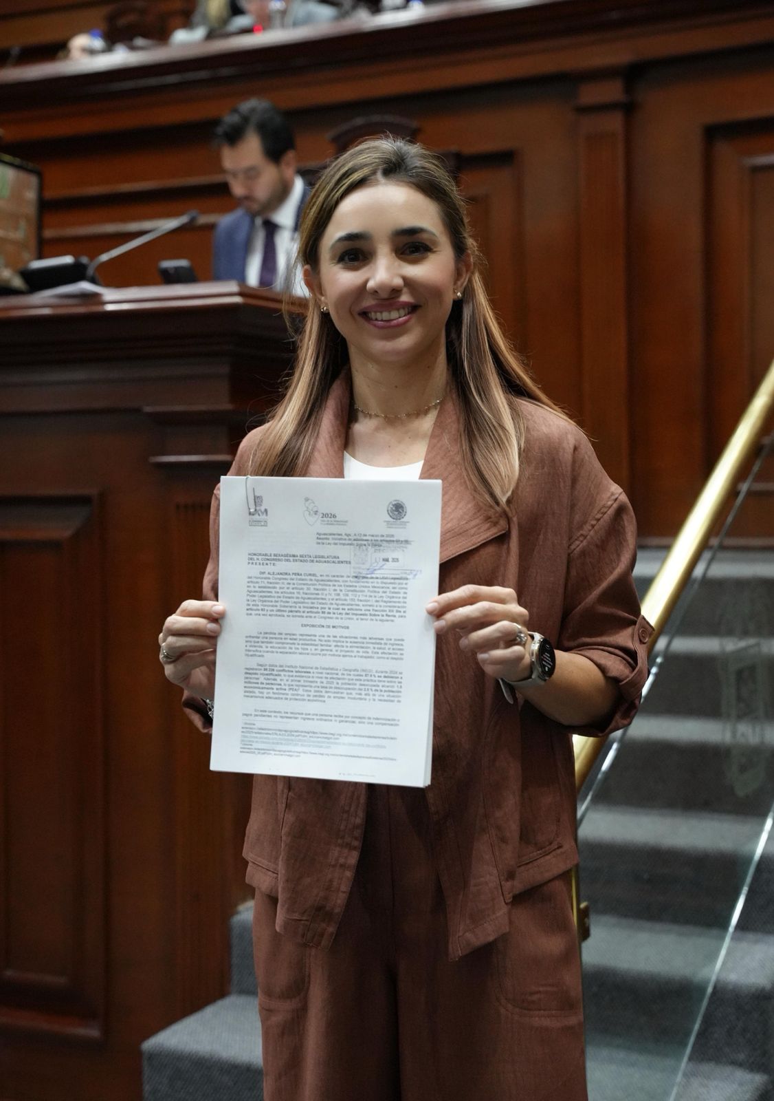 Ale Peña propone exentar del ISR indemnizaciones por despido: “No se trata de castigar la adversidad”