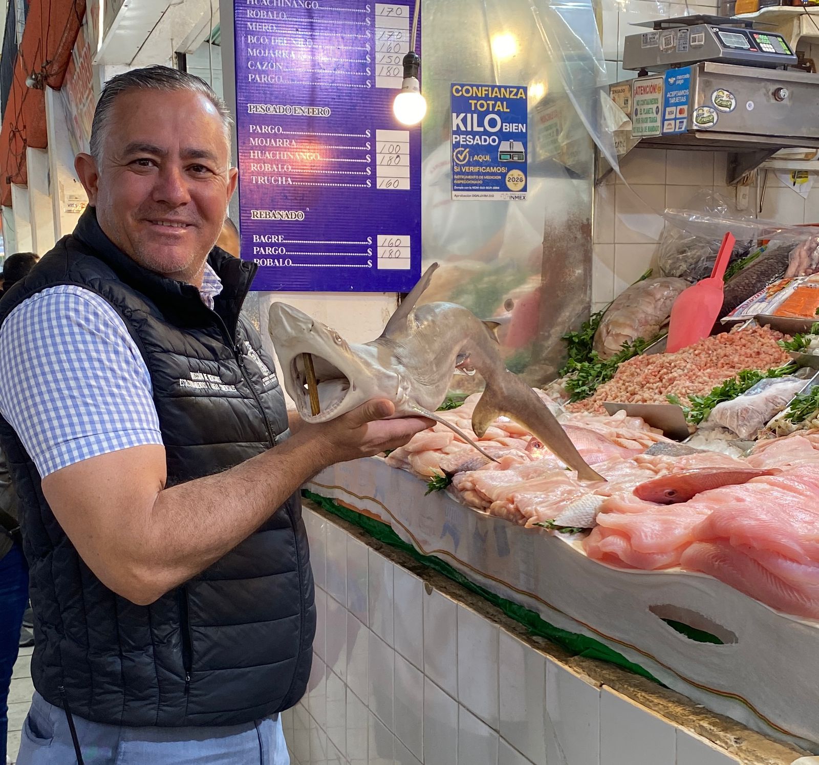 ISRAEL DÍAZ: VENTA DE MARISCOS AUMENTA HASTA 30% EN MERCADOS MUNICIPALES DURANTE CUARESMA