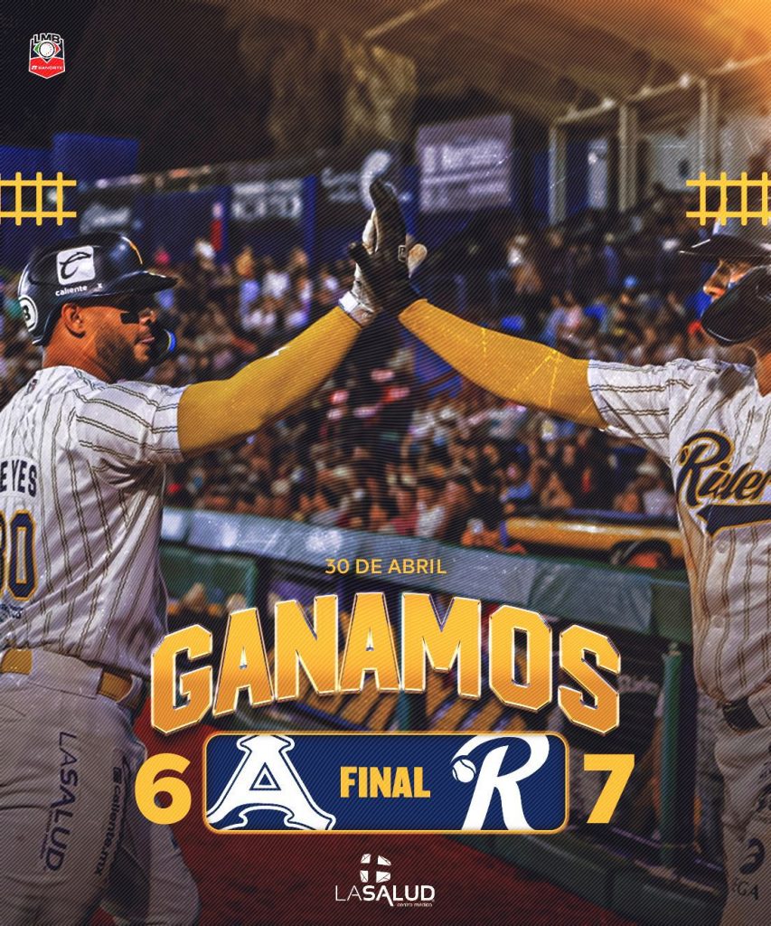 Rieleros asegura su tercera serie en casa al vencer 7-6 a Monclova.