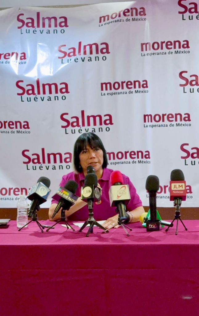Salma Luévano anuncia renuncia a la Secretaría de Economía para contender por la gubernatura de Aguascalientes