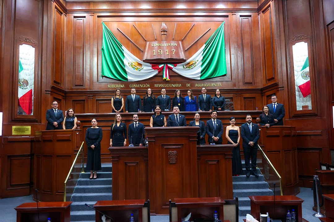 CONGRESO DE AGUASCALIENTES CONDECORÓ A LA PRESIDENTA DE LA COMUNIDAD DE MADRID, ISABEL DÍAZ AYUSO, CON LA MEDALLA ESPECIAL AL MÉRITO CÍVICO